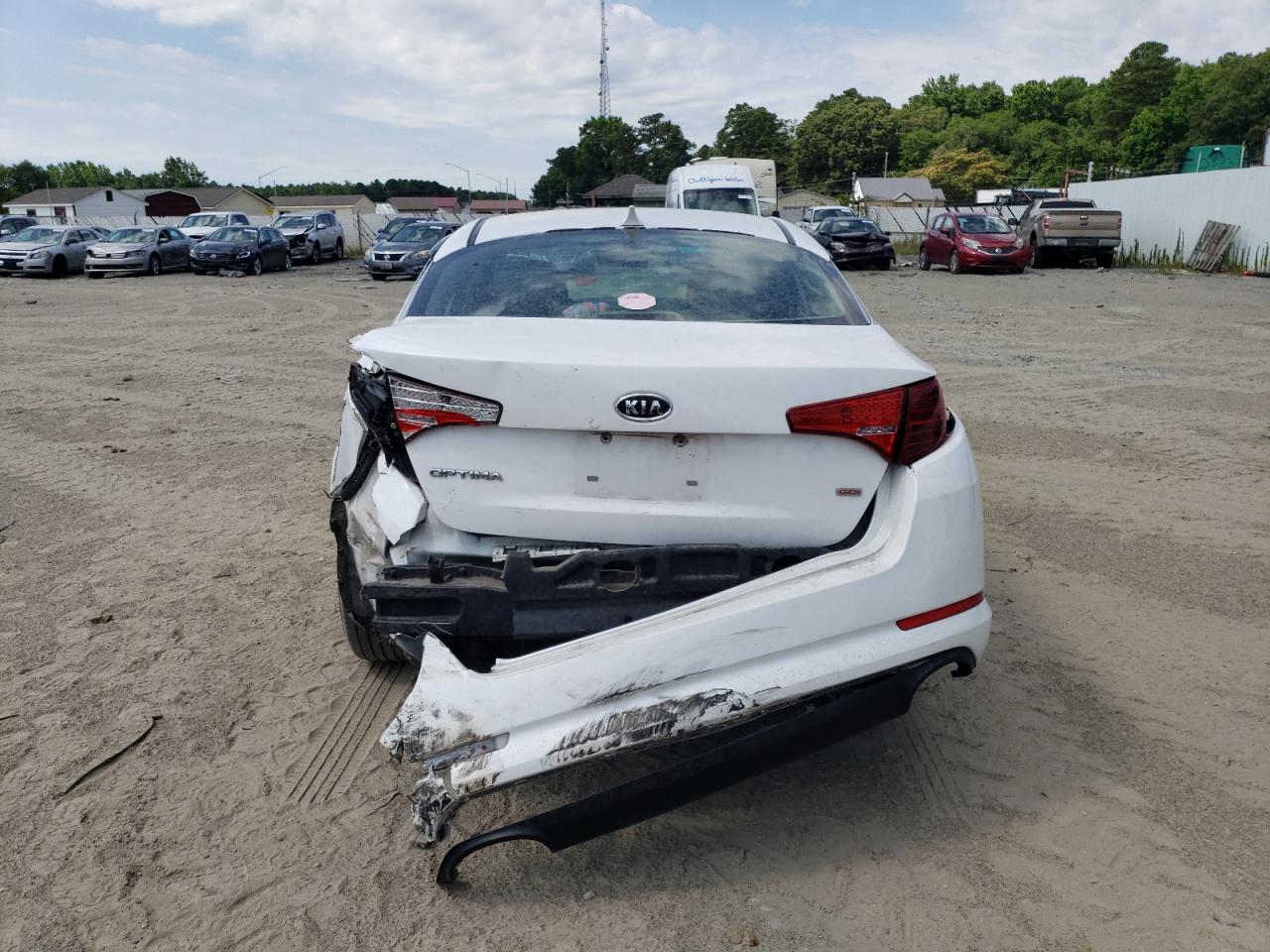 2012 Kia Optima Lx VIN: 5XXGM4A72CG037270 Lot: 60253144