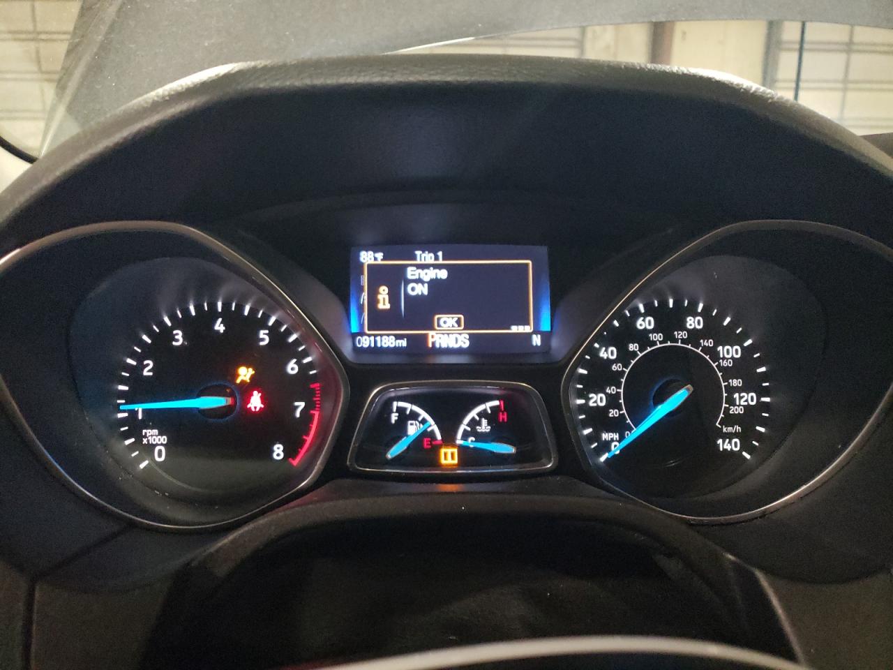 2015 Ford Focus Se VIN: 1FADP3F29FL217891 Lot: 59153634