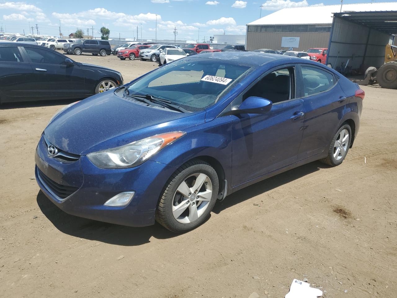 2013 Hyundai Elantra Gls VIN: KMHDH4AE0DU875956 Lot: 60624094