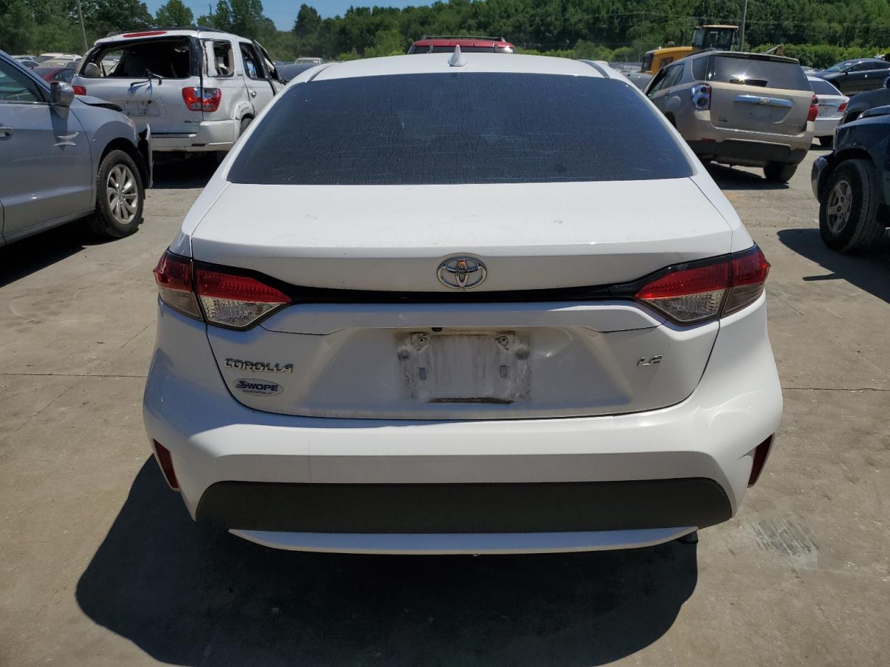 2020 Toyota Corolla Le VIN: 5YFEPRAE2LP143641 Lot: 58526064