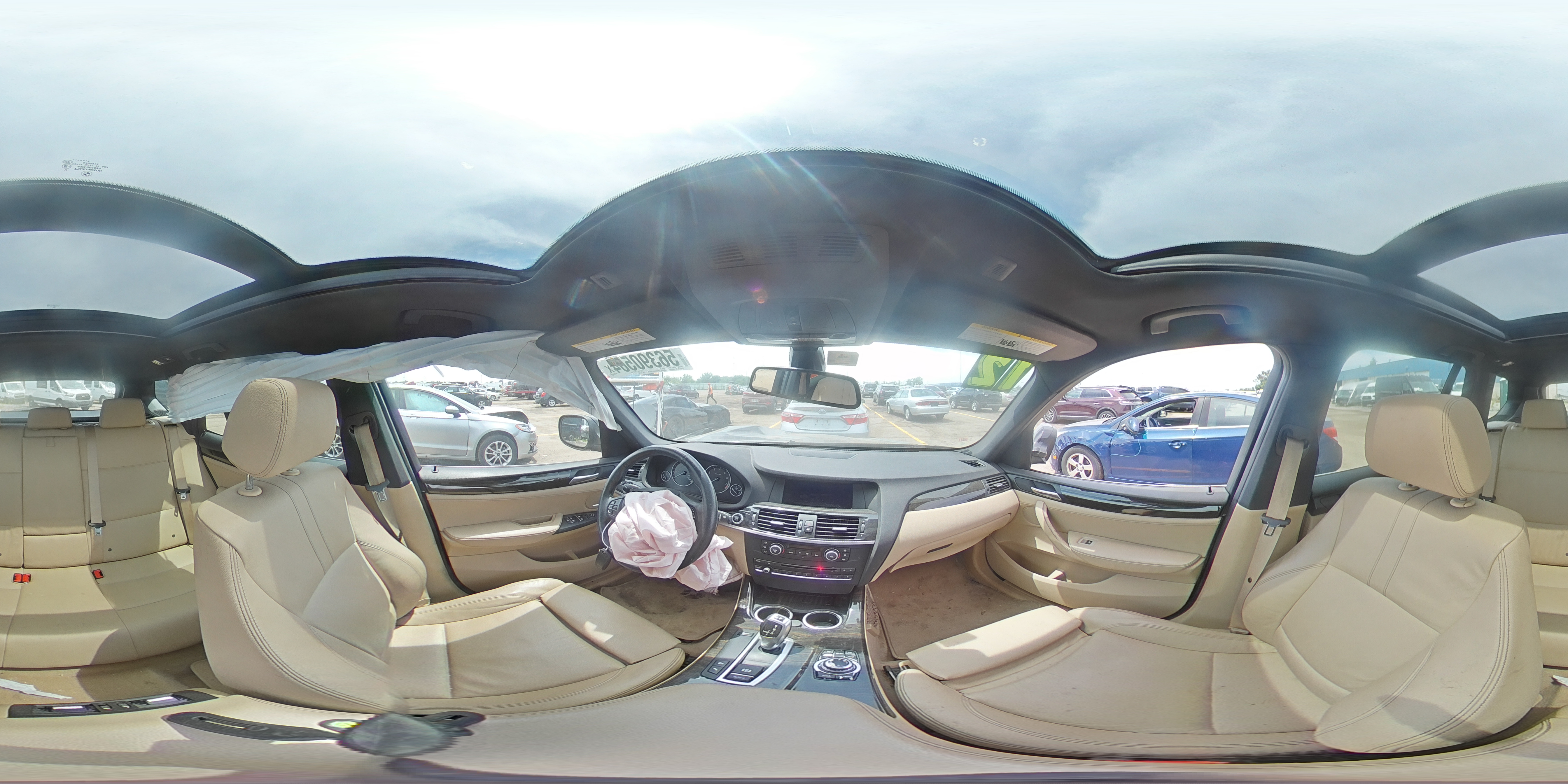 2012 BMW X3 xDrive28I VIN: 5UXWX5C59CL727309 Lot: 56390504