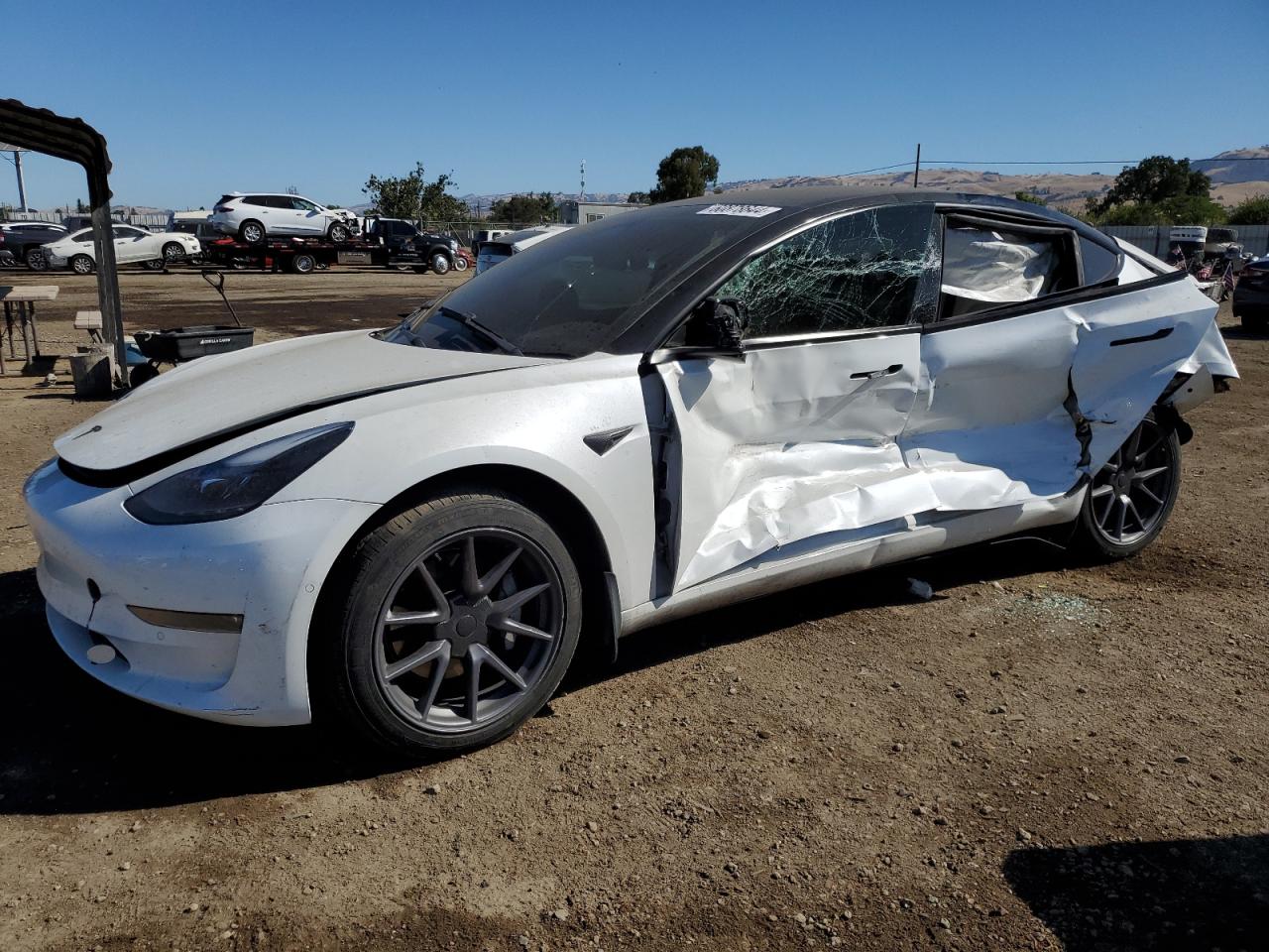 2021 Tesla Model 3 VIN: 5YJ3E1EB5MF055341 Lot: 60878644