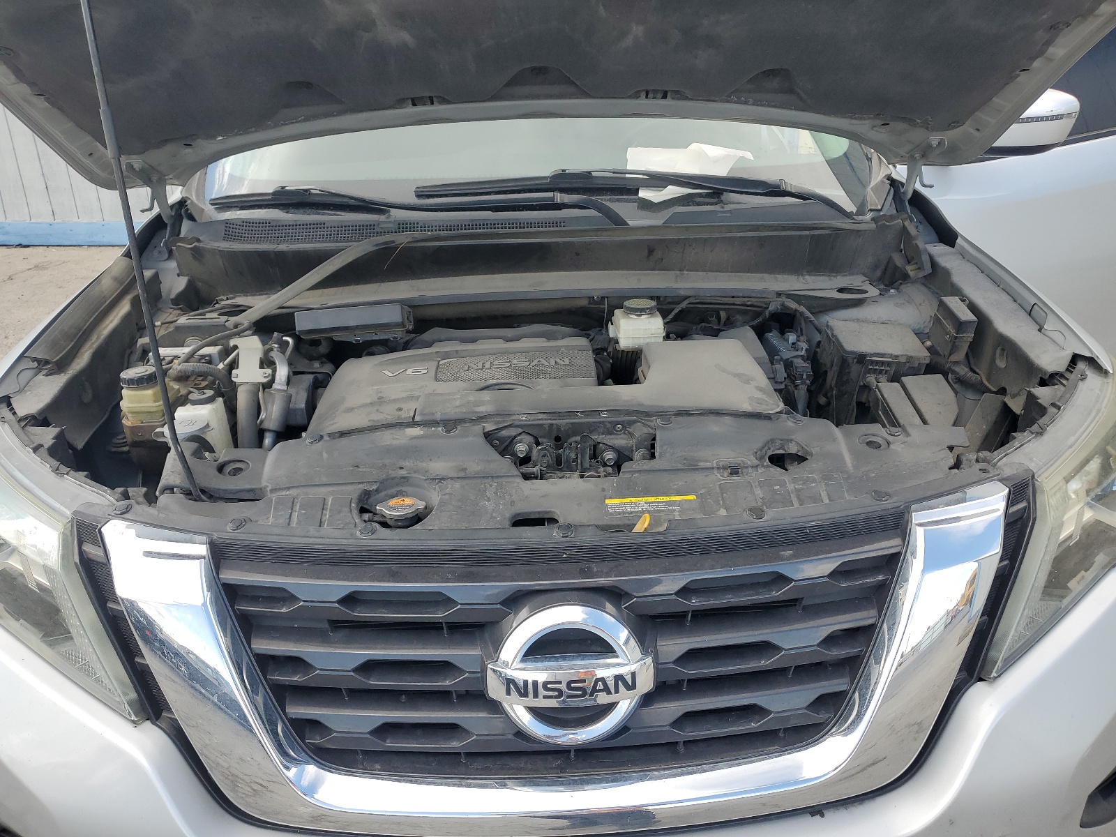 5N1DR2MN0HC666421 2017 Nissan Pathfinder S