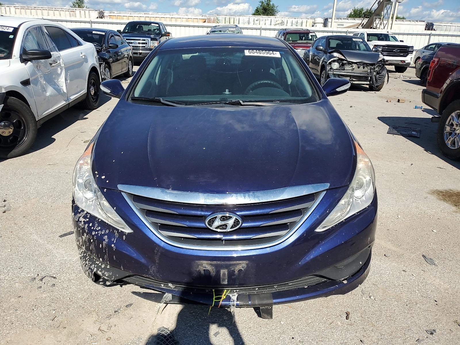 2014 Hyundai Sonata Gls vin: 5NPEB4AC2EH944473