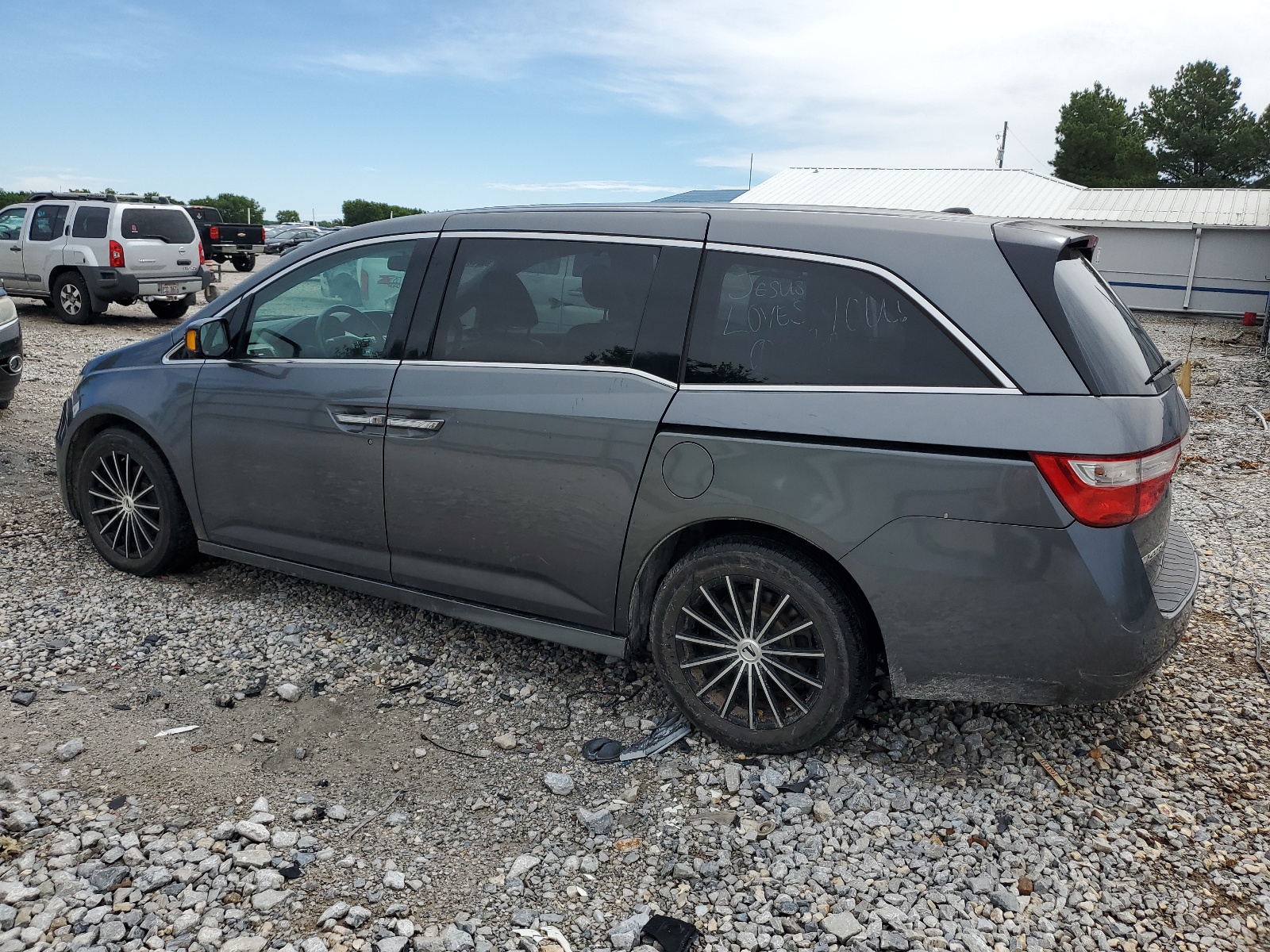 2012 Honda Odyssey Touring vin: 5FNRL5H98CB069409