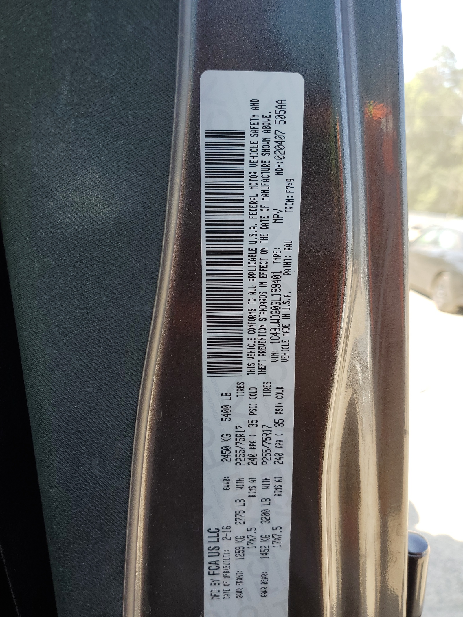 1C4BJWDG0GL199401 2016 Jeep Wrangler Unlimited Sport