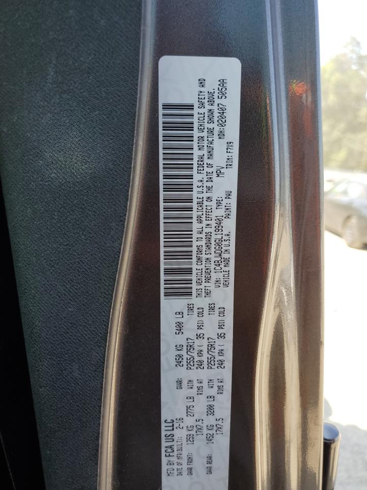 2016 Jeep Wrangler Unlimited Sport VIN: 1C4BJWDG0GL199401 Lot: 58031374