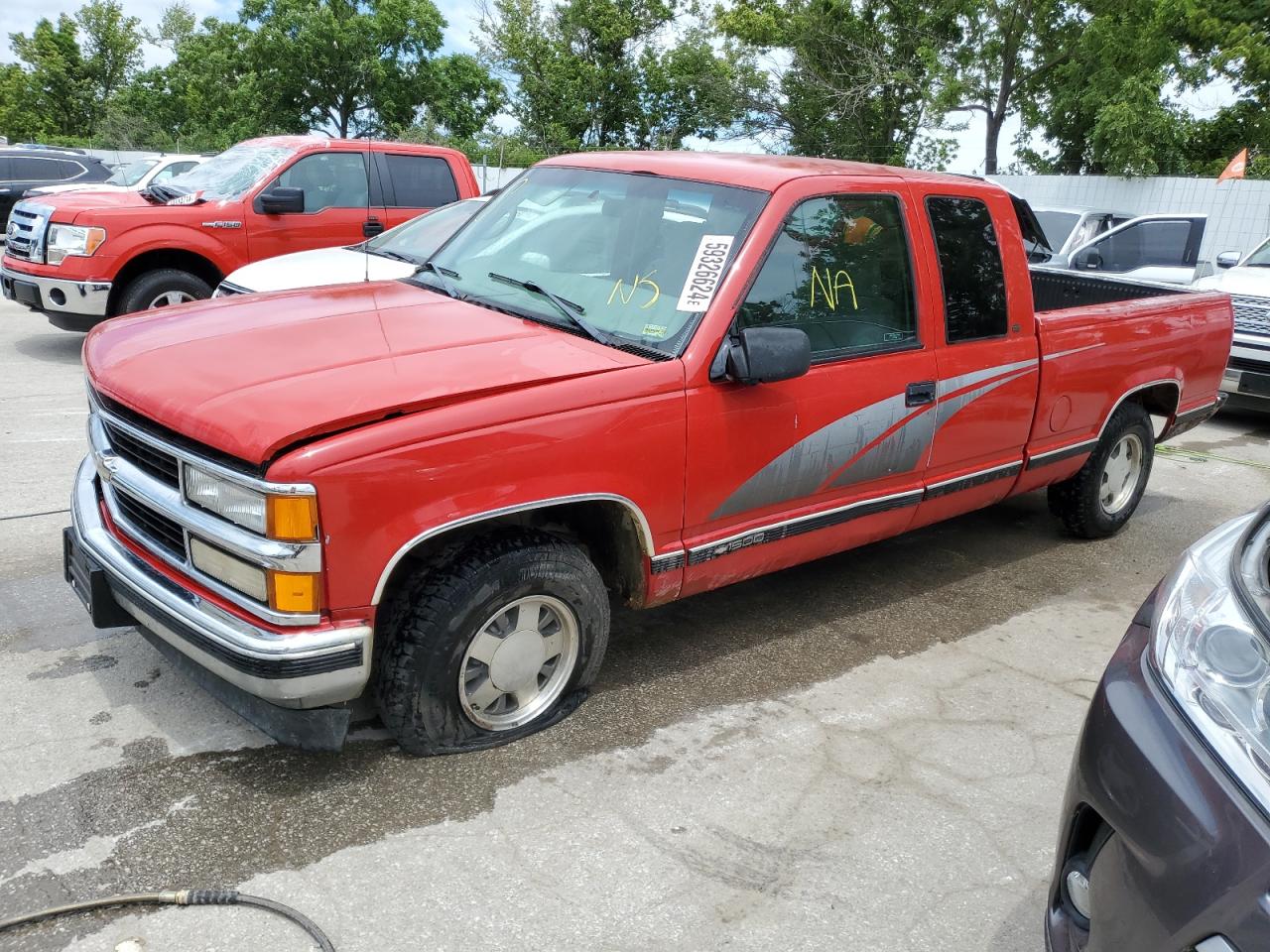 1998 Chevrolet Gmt-400 C1500 للبيع في Bridgeton، MO - Side