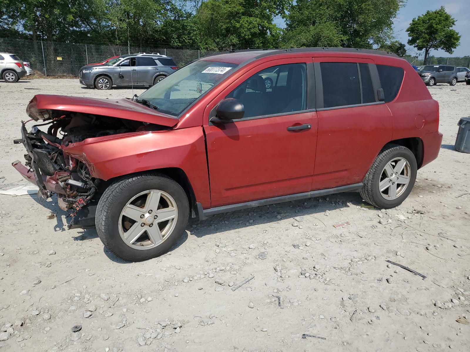 1J8FF47W67D145033 2007 Jeep Compass