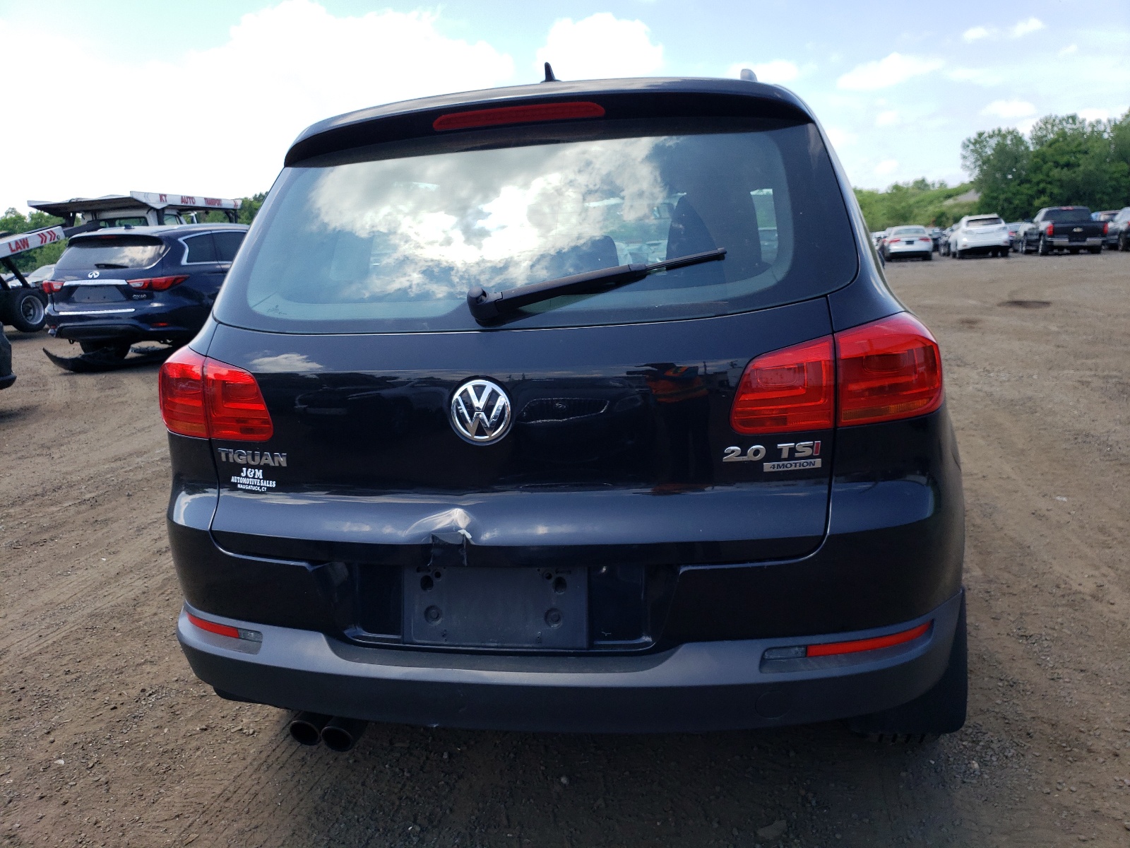 WVGBV7AX7FW545130 2015 Volkswagen Tiguan S