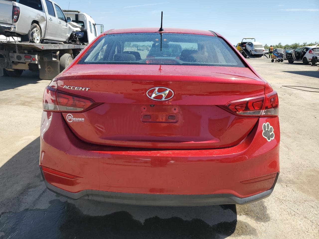 2020 Hyundai Accent Se VIN: 3KPC24A67LE115143 Lot: 58952464