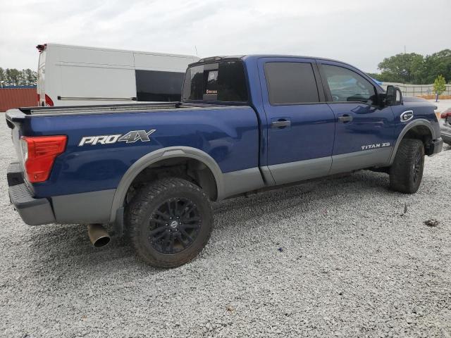 Pickups NISSAN TITAN 2016 Blue