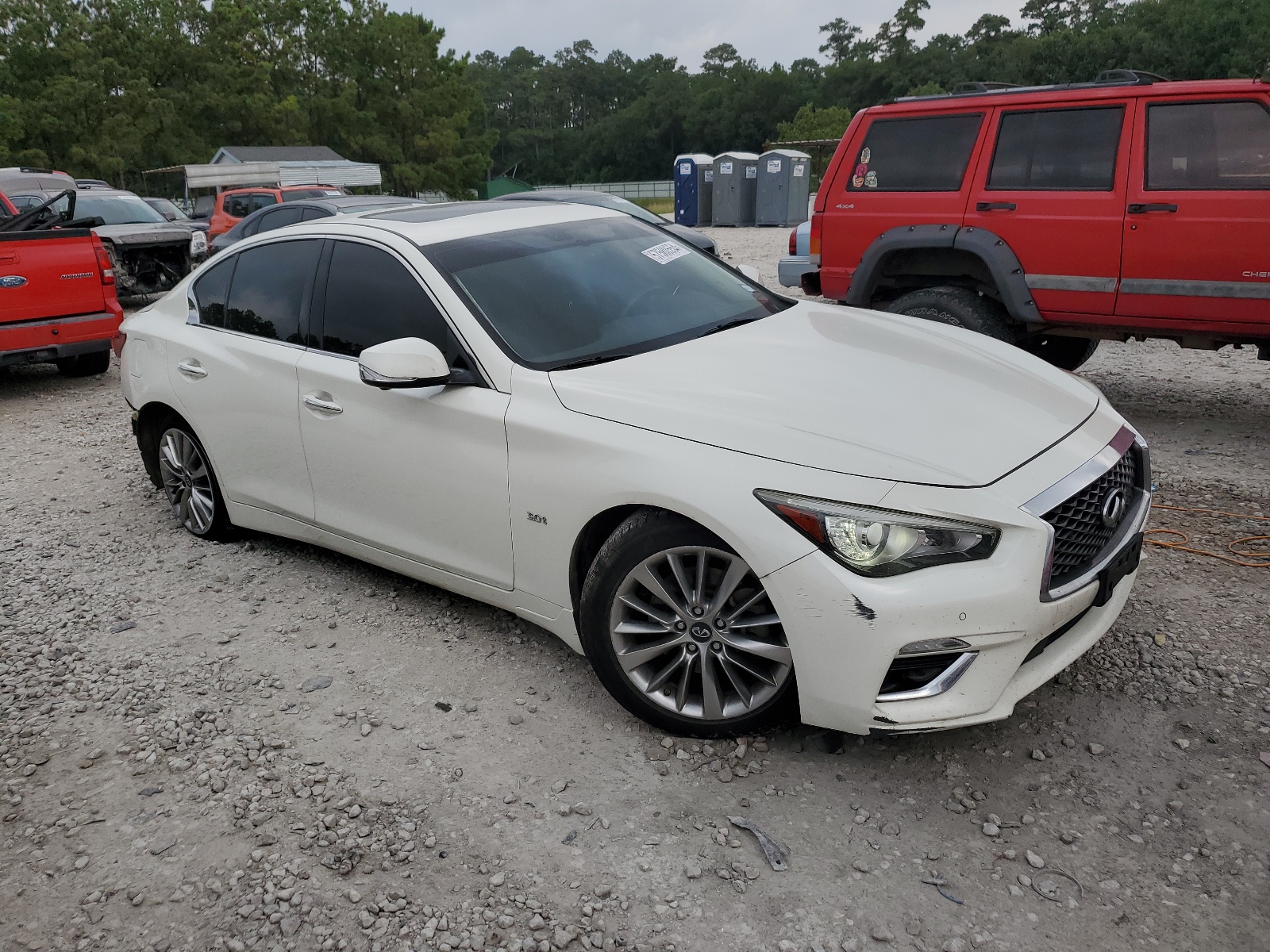 2018 Infiniti Q50 Luxe vin: JN1EV7AP0JM354092