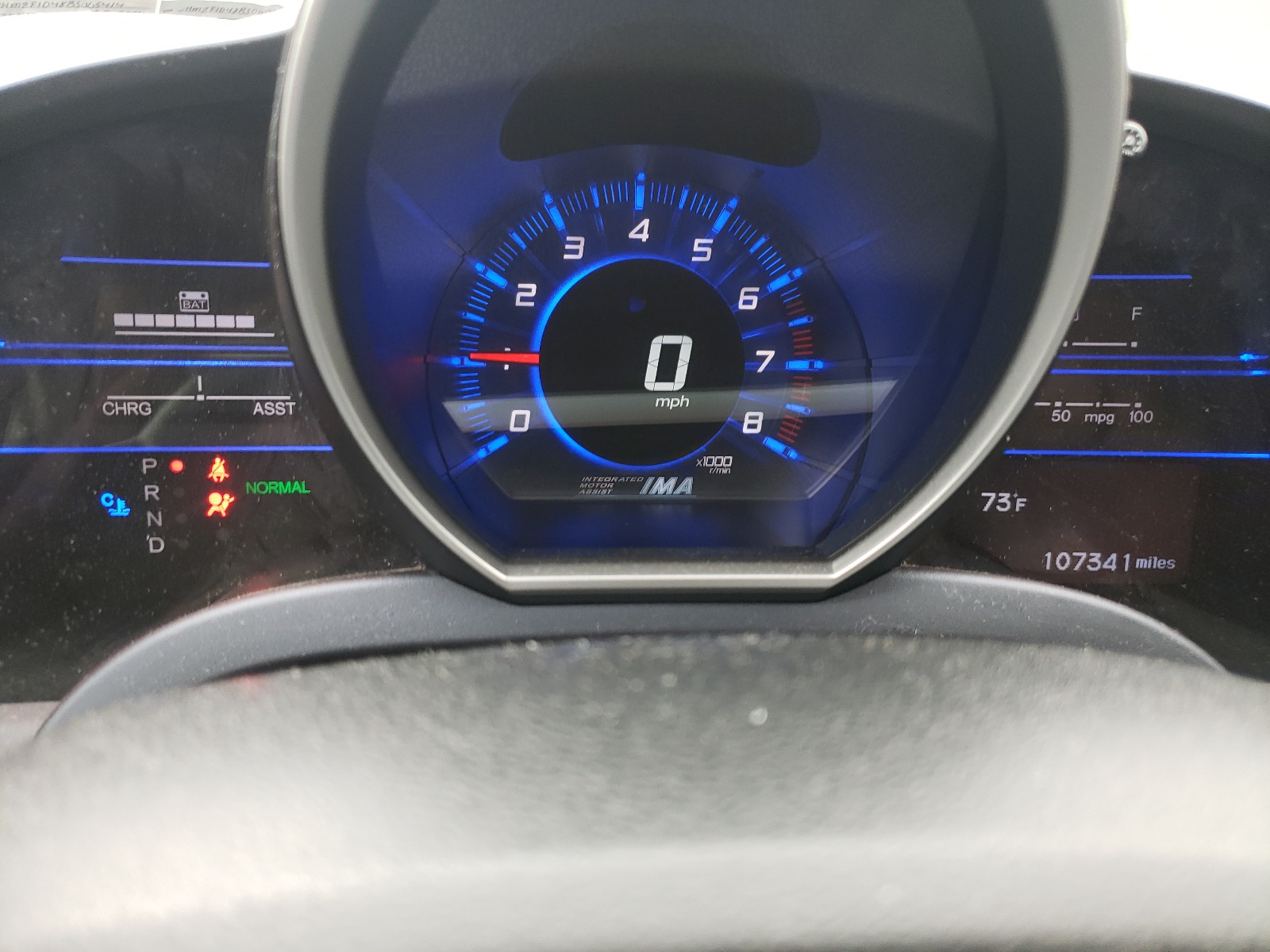 JHMZF1D48BS005414 2011 Honda Cr-Z