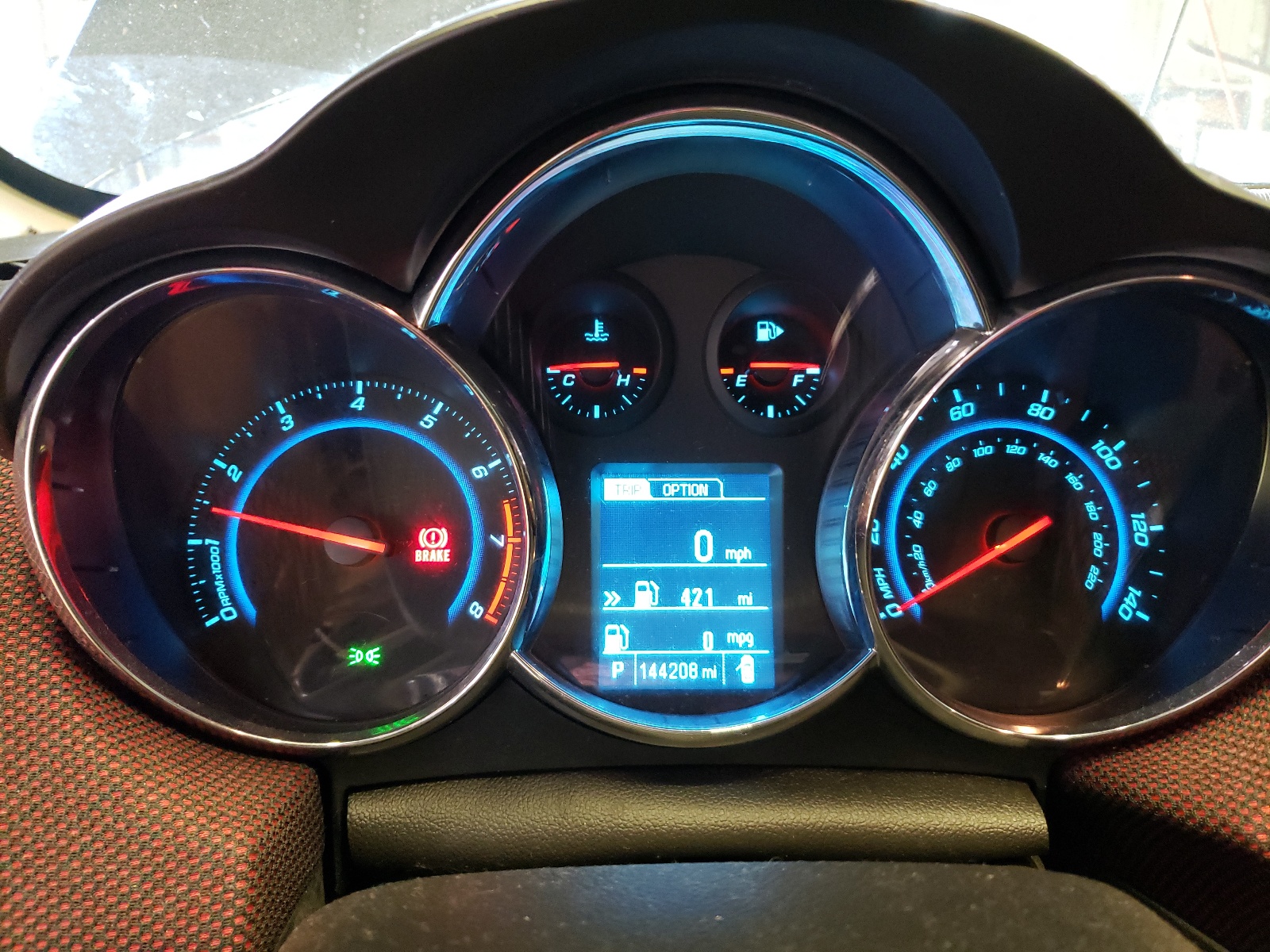 1G1PC5SBXD7318232 2013 Chevrolet Cruze Lt