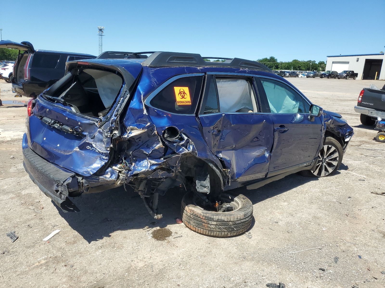 2015 Subaru Outback 2.5I Limited vin: 4S4BSBNC7F3299457