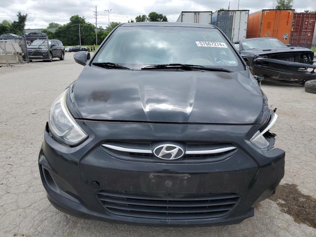  HYUNDAI ACCENT 2016 Чорний
