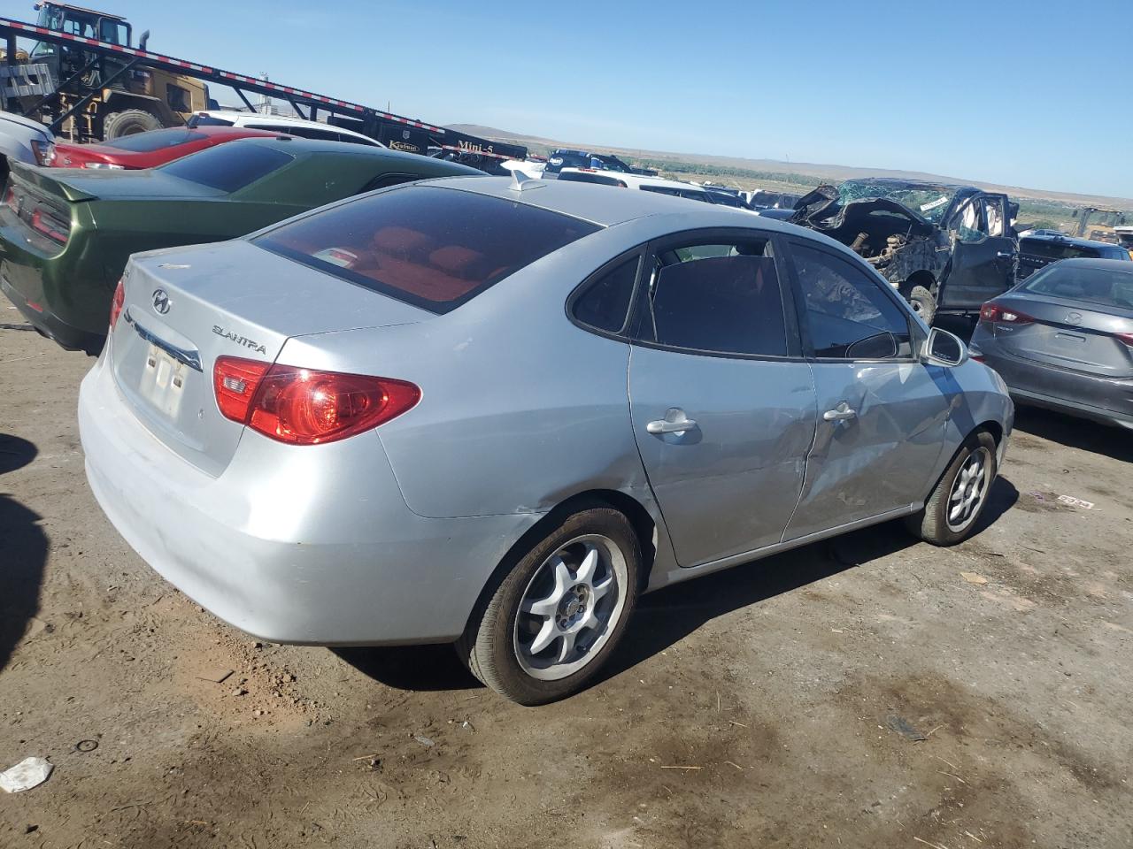 2010 Hyundai Elantra Blue VIN: KMHDU4AD9AU868521 Lot: 57205184