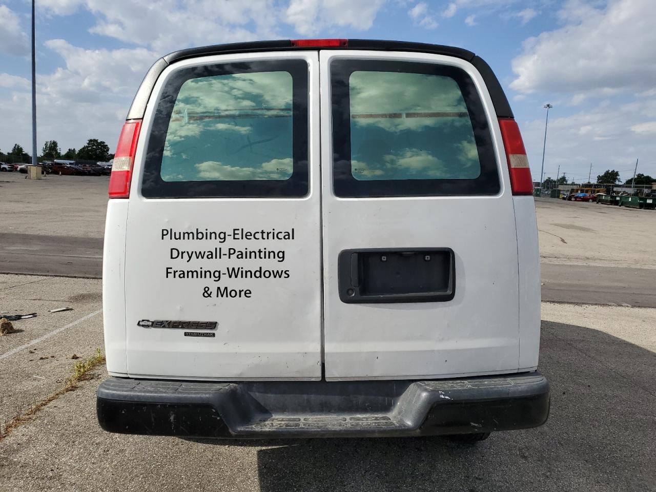 2013 Chevrolet Express G2500 VIN: 1GCWGFFA9D1176862 Lot: 62147244