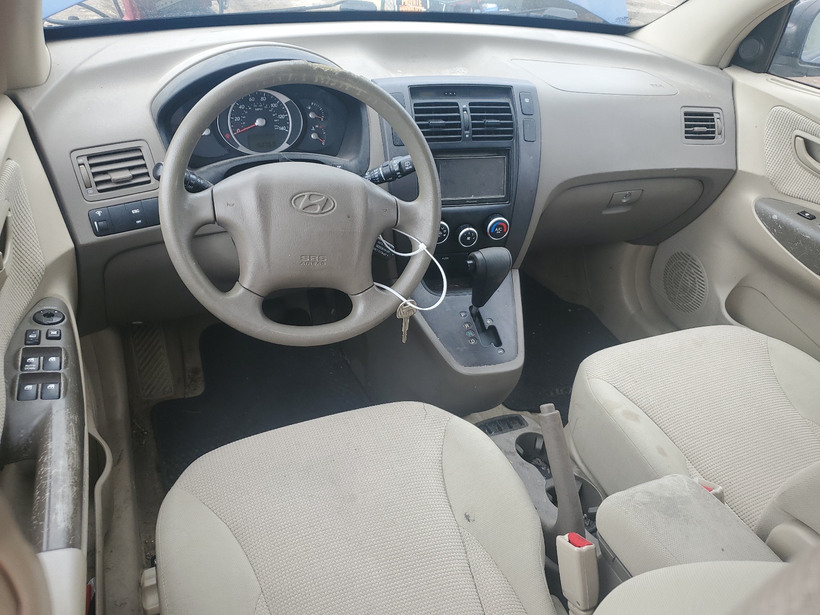 KM8JM12B57U567428 2007 Hyundai Tucson Gls