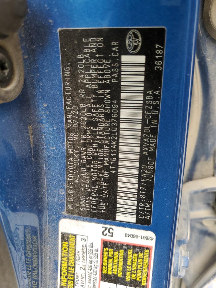 2020 Toyota Camry - Image 12