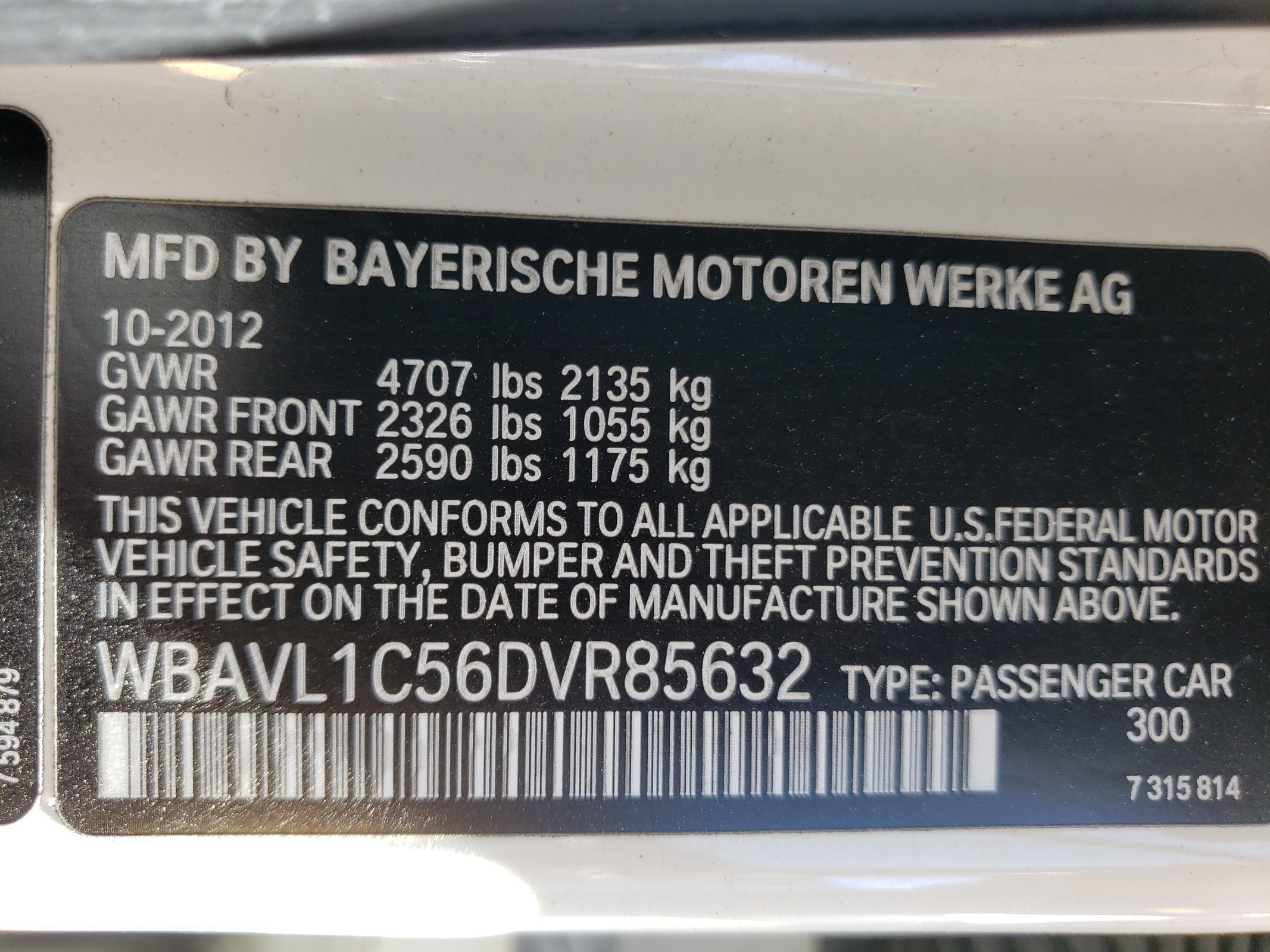 WBAVL1C56DVR85632 2013 BMW X1 xDrive28I