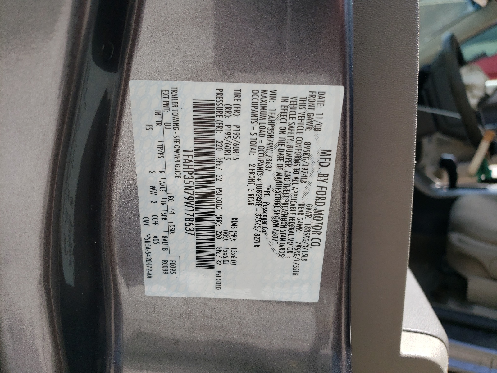 1FAHP35N79W178637 2009 Ford Focus Se 1FAHP35N79W178637 2009 Ford Focus Se