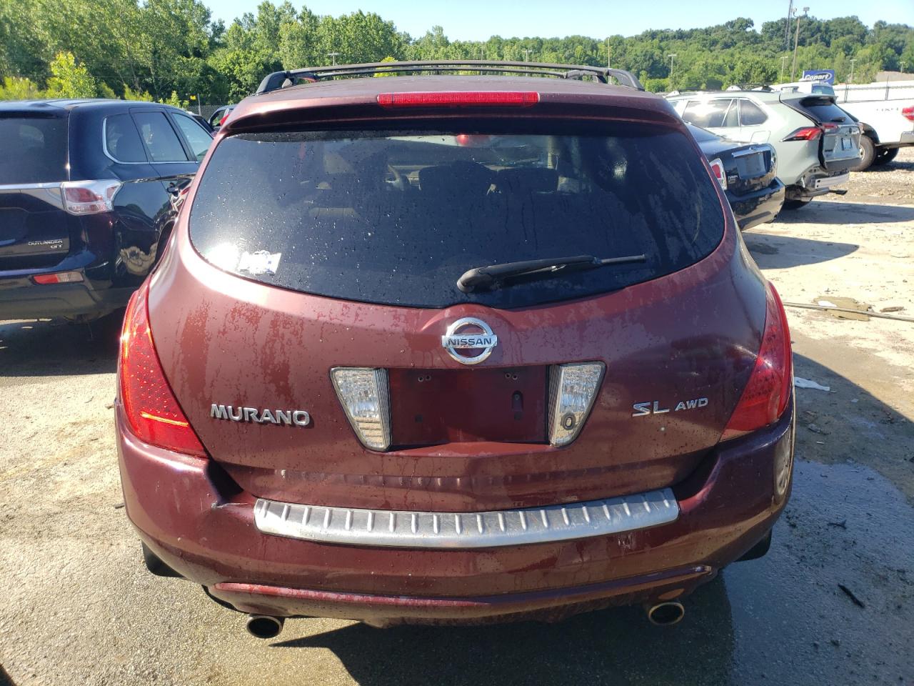 2006 Nissan Murano Sl VIN: JN8AZ08WX6W525600 Lot: 57400364