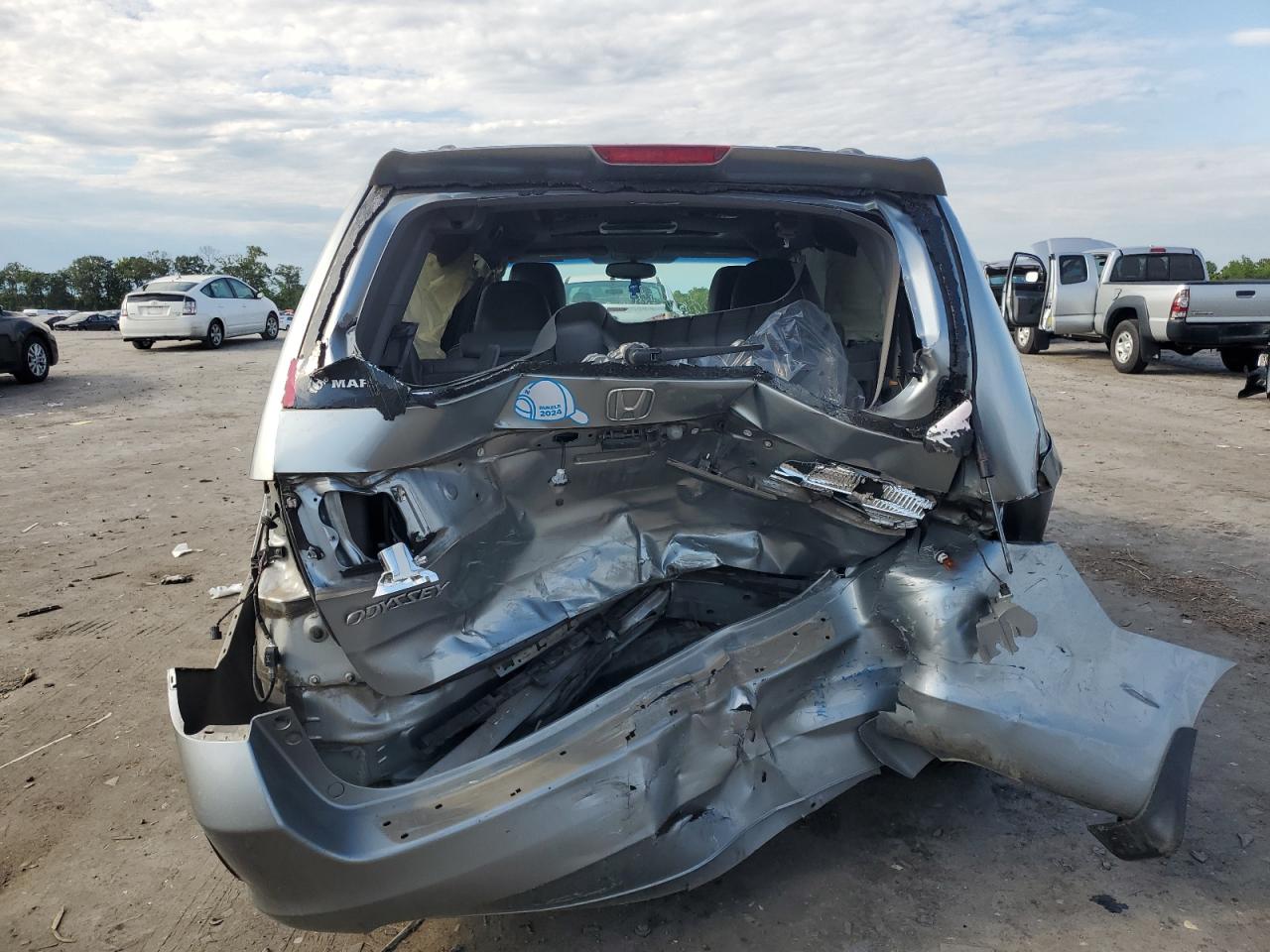 2009 Honda Odyssey Exl VIN: 5FNRL38729B054075 Lot: 58519104