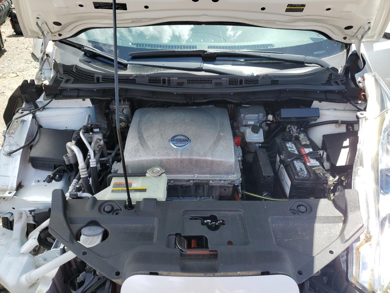 2013 Nissan Leaf S VIN: 1N4AZ0CP6DC409634 Lot: 57661304