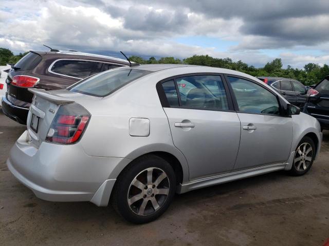  NISSAN SENTRA 2012 Сріблястий