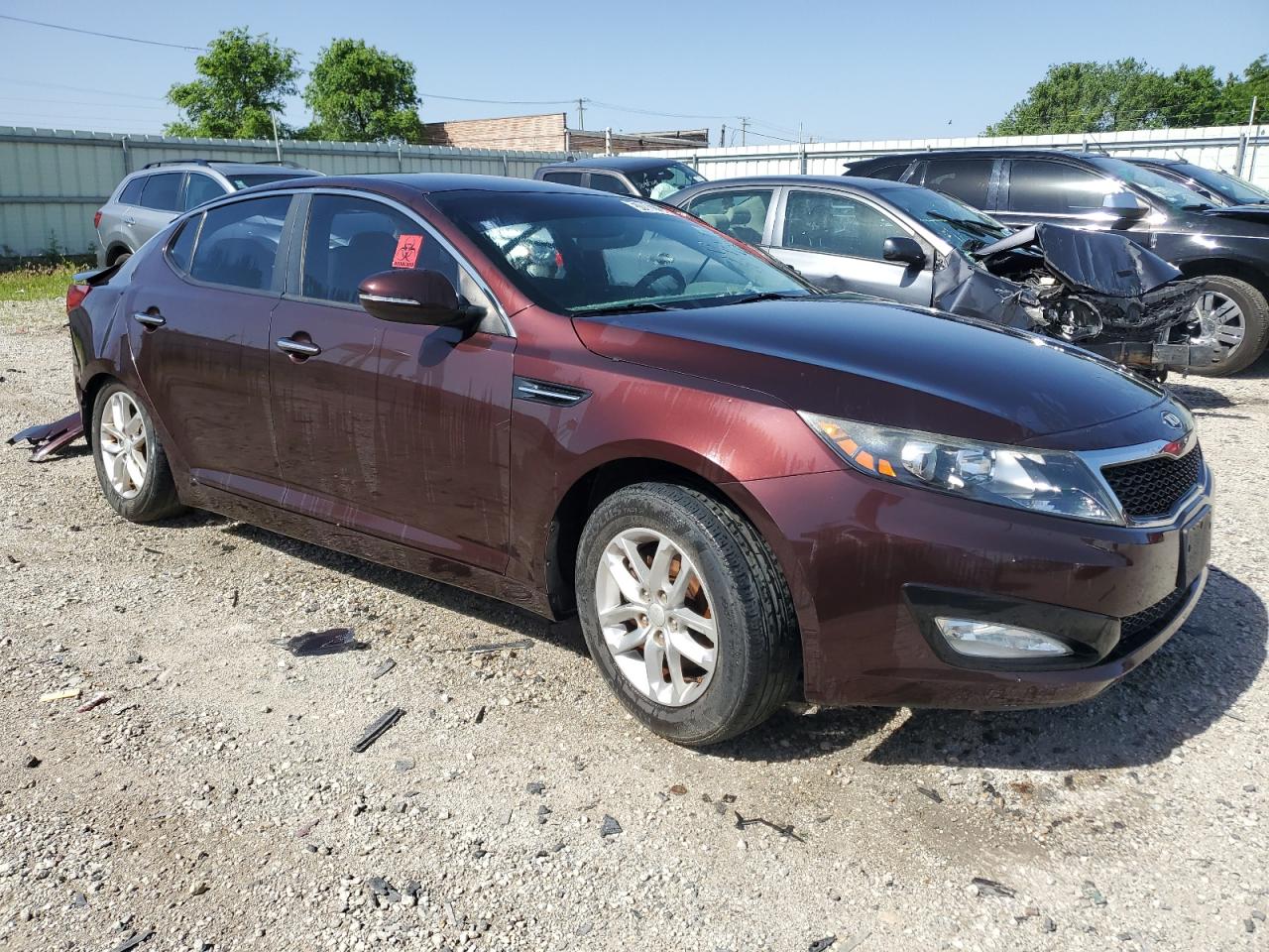 2013 Kia Optima Lx VIN: 5XXGM4A75DG095228 Lot: 57880784