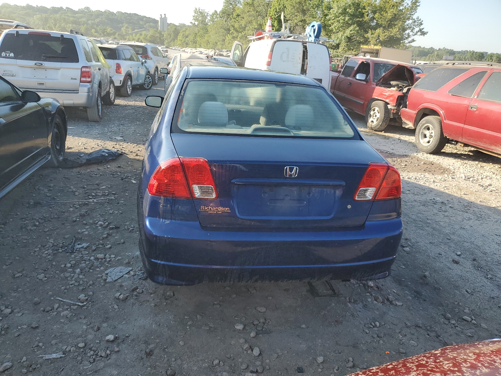 1HGES26814L016657 2004 Honda Civic Ex