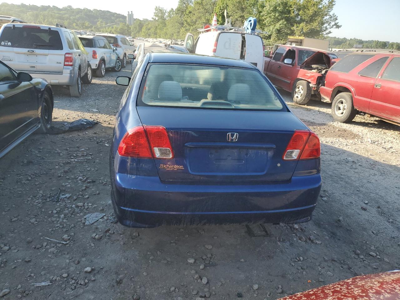 2004 Honda Civic Ex VIN: 1HGES26814L016657 Lot: 60134614