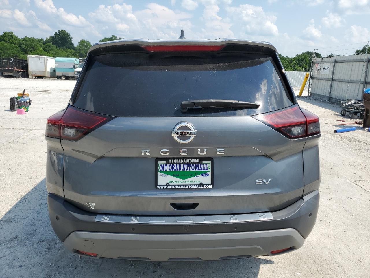 2021 Nissan Rogue Sv VIN: 5N1AT3BA6MC709468 Lot: 59478904