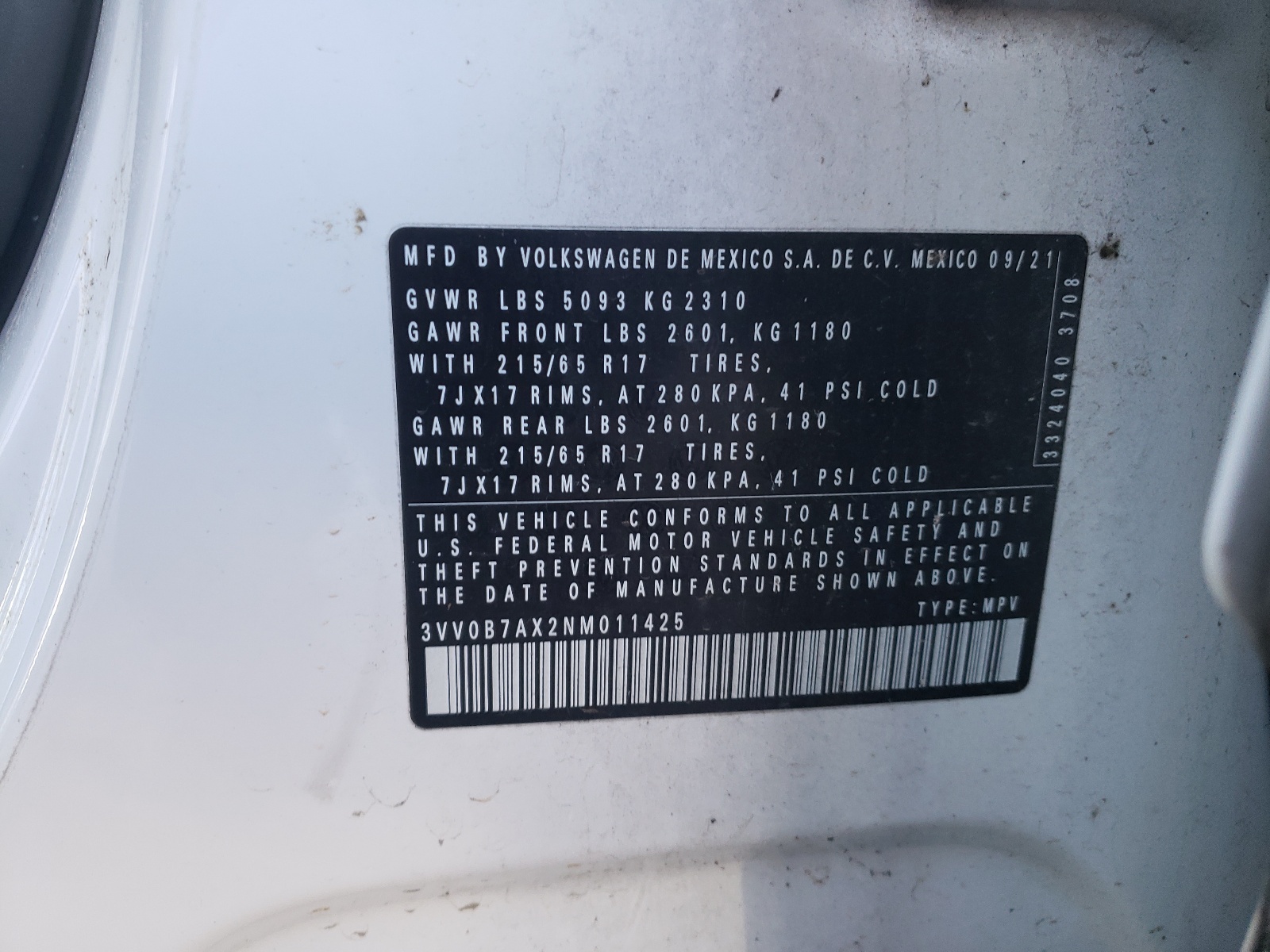 Фото: 3VV0B7AX2NM011425 - 13