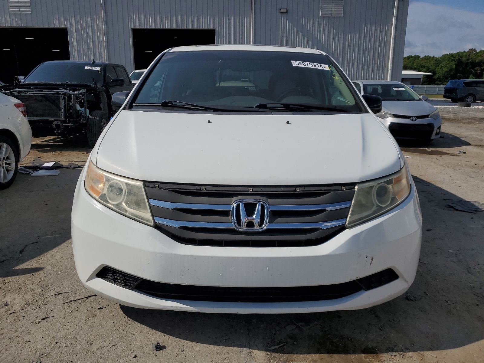 5FNRL5H61CB096635 2012 Honda Odyssey Exl