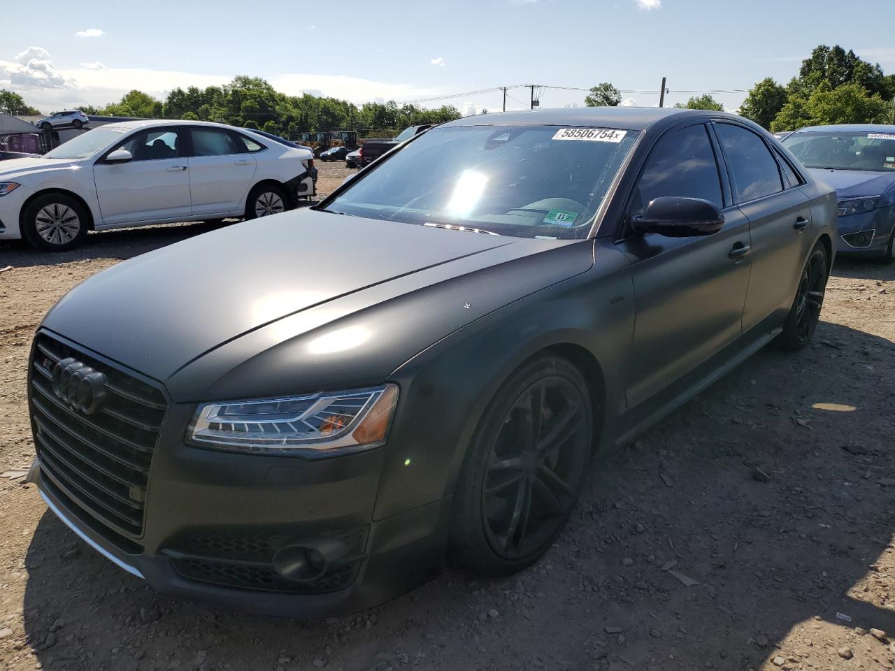 2015 Audi S8 Quattro VIN: WAUK2AFD3FN015524 Lot: 58506754
