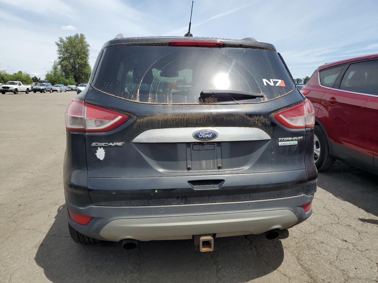 2015 Ford Escape Titanium VIN: 1FMCU0J96FUA50834 Lot: 59098194