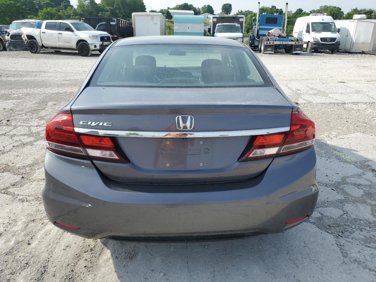 2014 Honda Civic Lx VIN: 19XFB2F58EE024015 Lot: 58548634