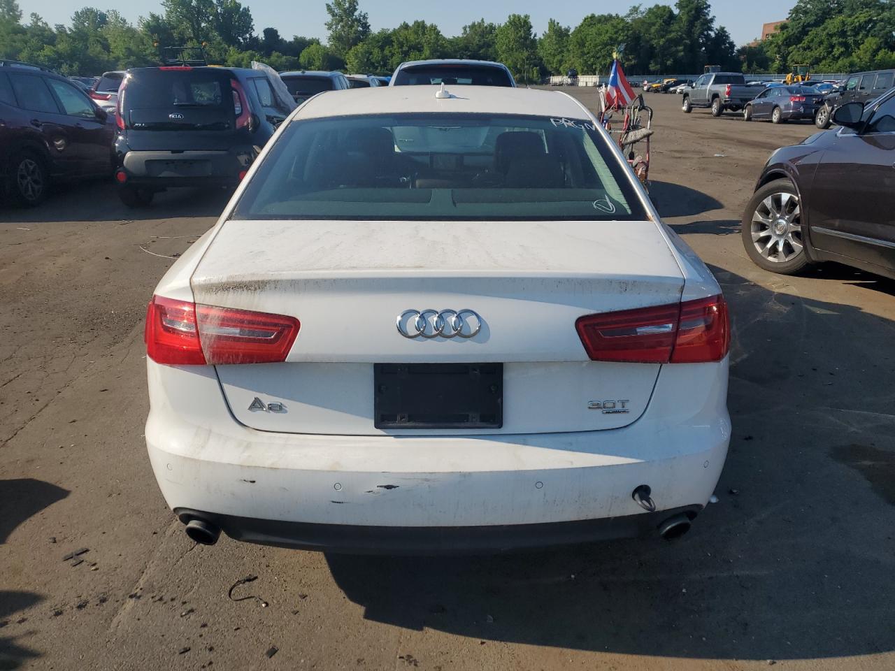 2014 Audi A6 Premium Plus VIN: WAUFGAFC5EN070324 Lot: 59759294