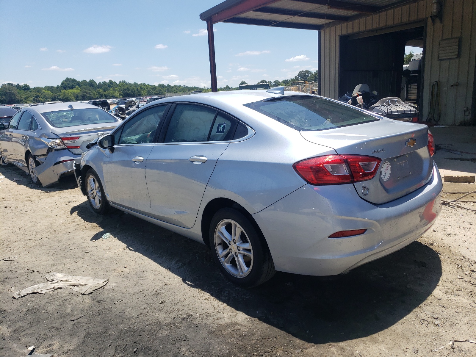 2017 Chevrolet Cruze Lt vin: 1G1BE5SM1H7281356