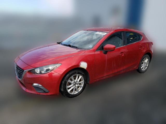  MAZDA 3 2014 Червоний