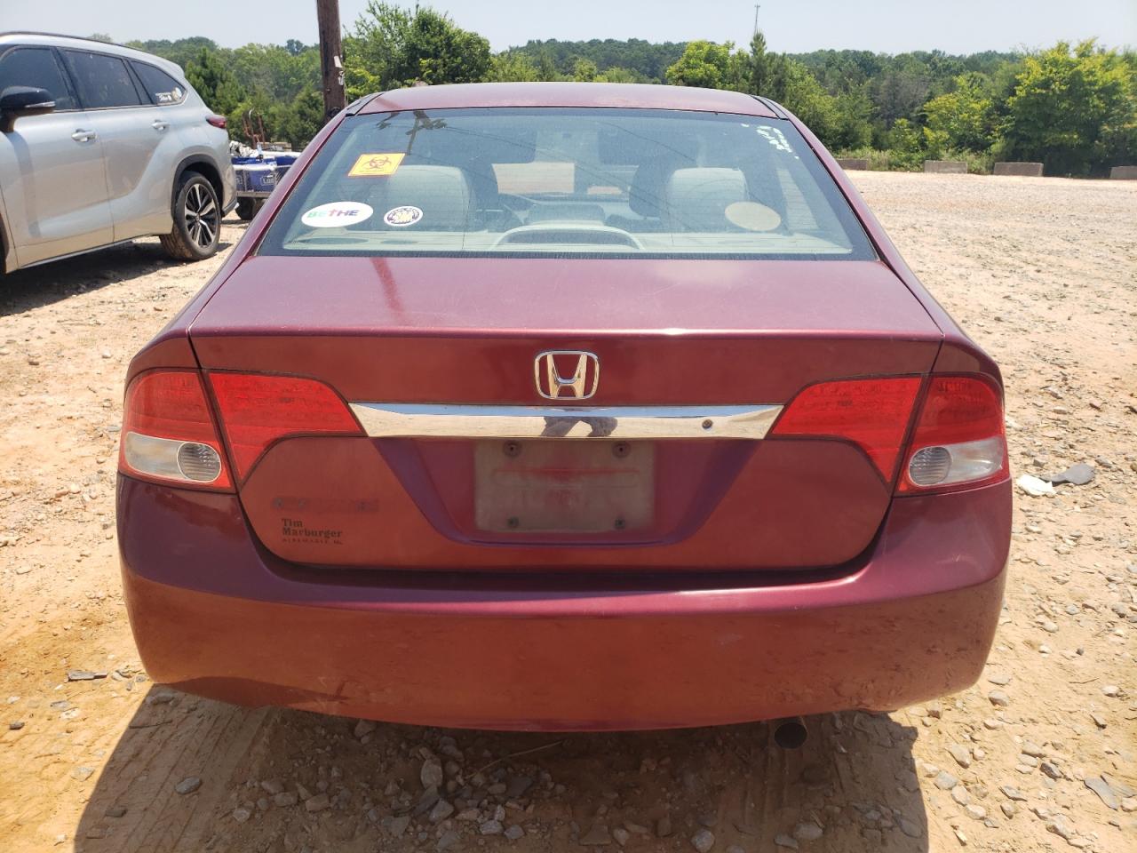 2009 Honda Civic Lx VIN: 2HGFA16599H354335 Lot: 58040734