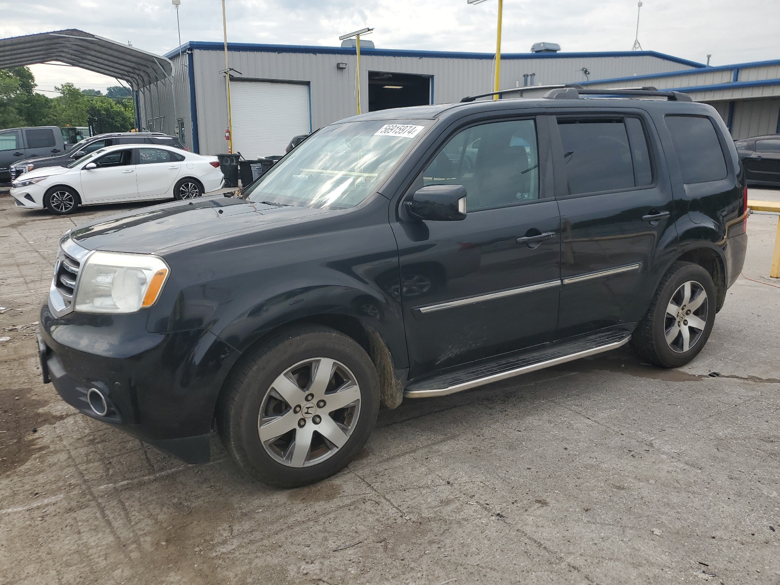 2012 Honda Pilot Touring vin: 5FNYF4H98CB010566