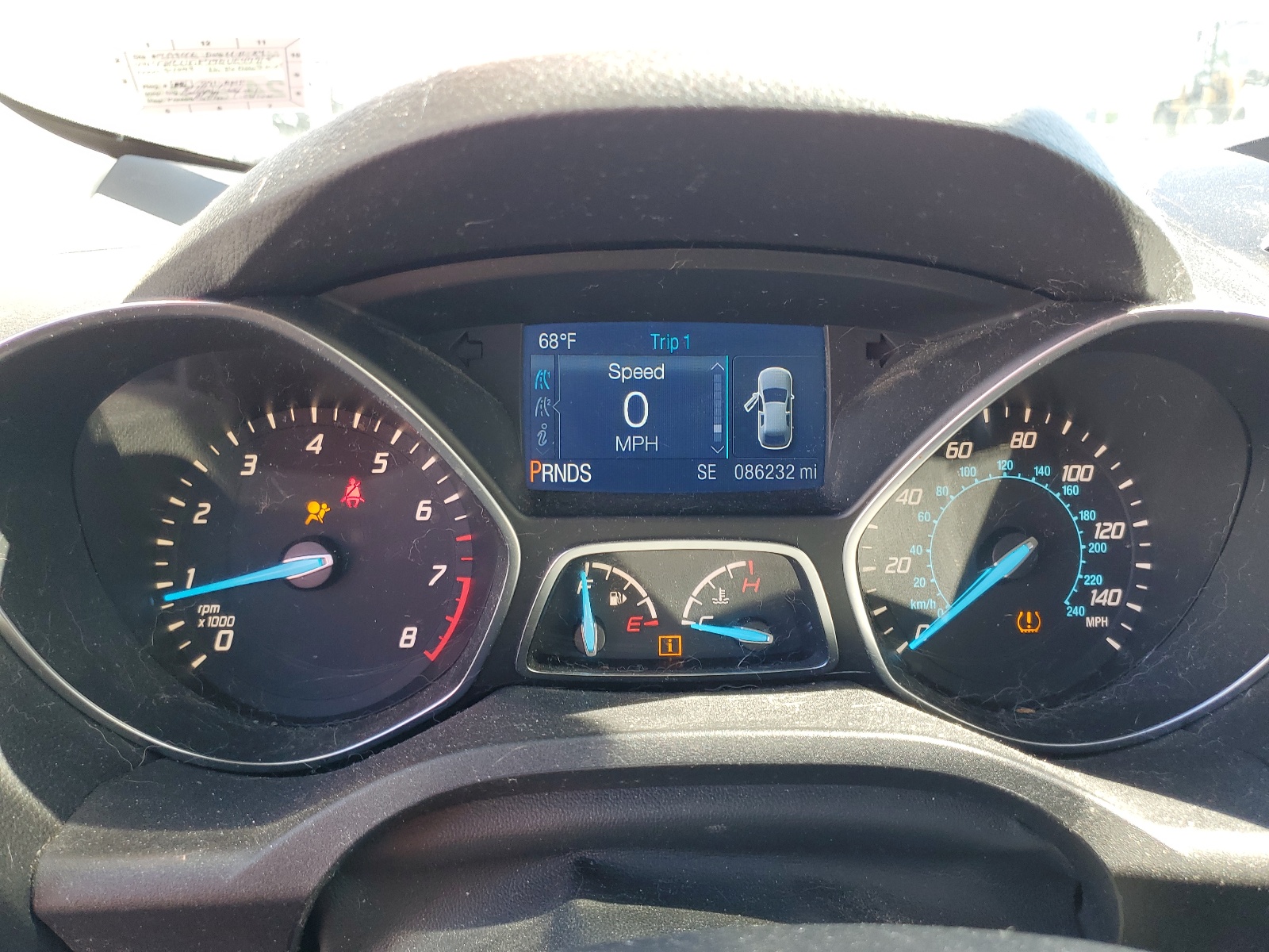 1FMCU0F79EUE47718 2014 Ford Escape S