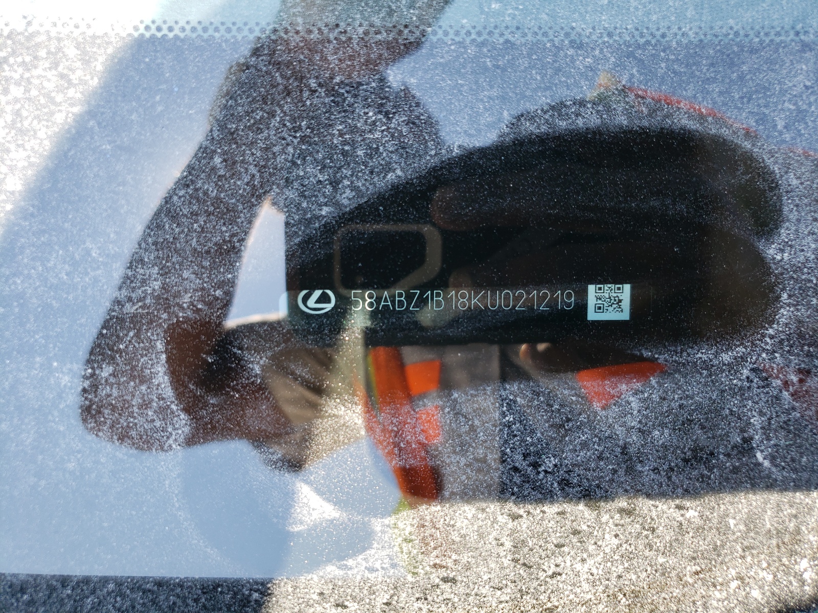 58ABZ1B18KU021219 2019 Lexus Es 350