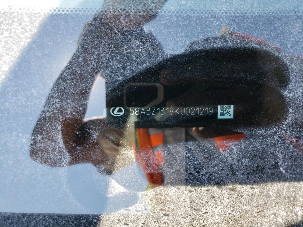 2019 Lexus Es 350 VIN: 58ABZ1B18KU021219 Lot: 60423404