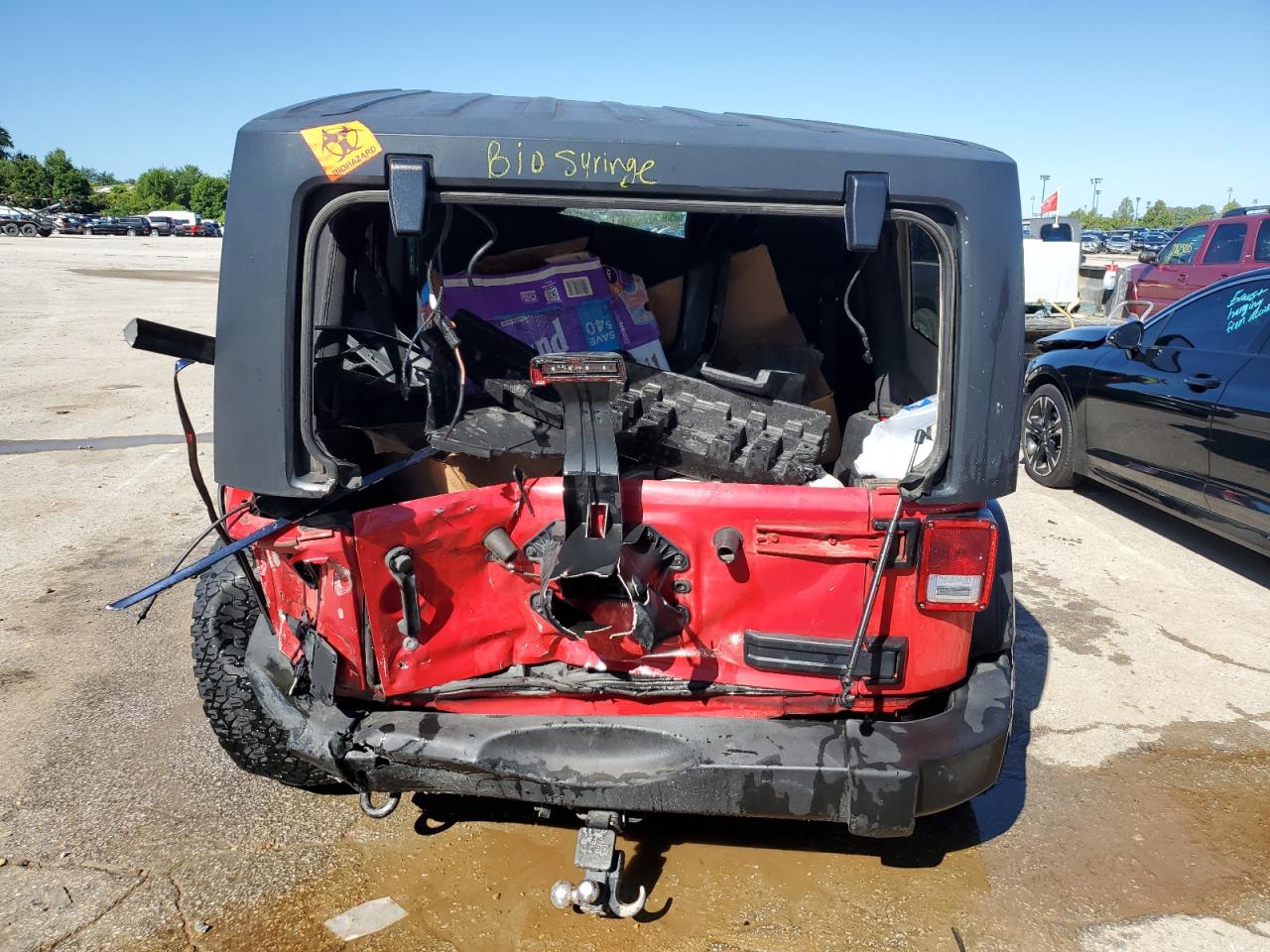 2011 Jeep Wrangler Unlimited Sport VIN: 1J4BA3H10BL510848 Lot: 60433924