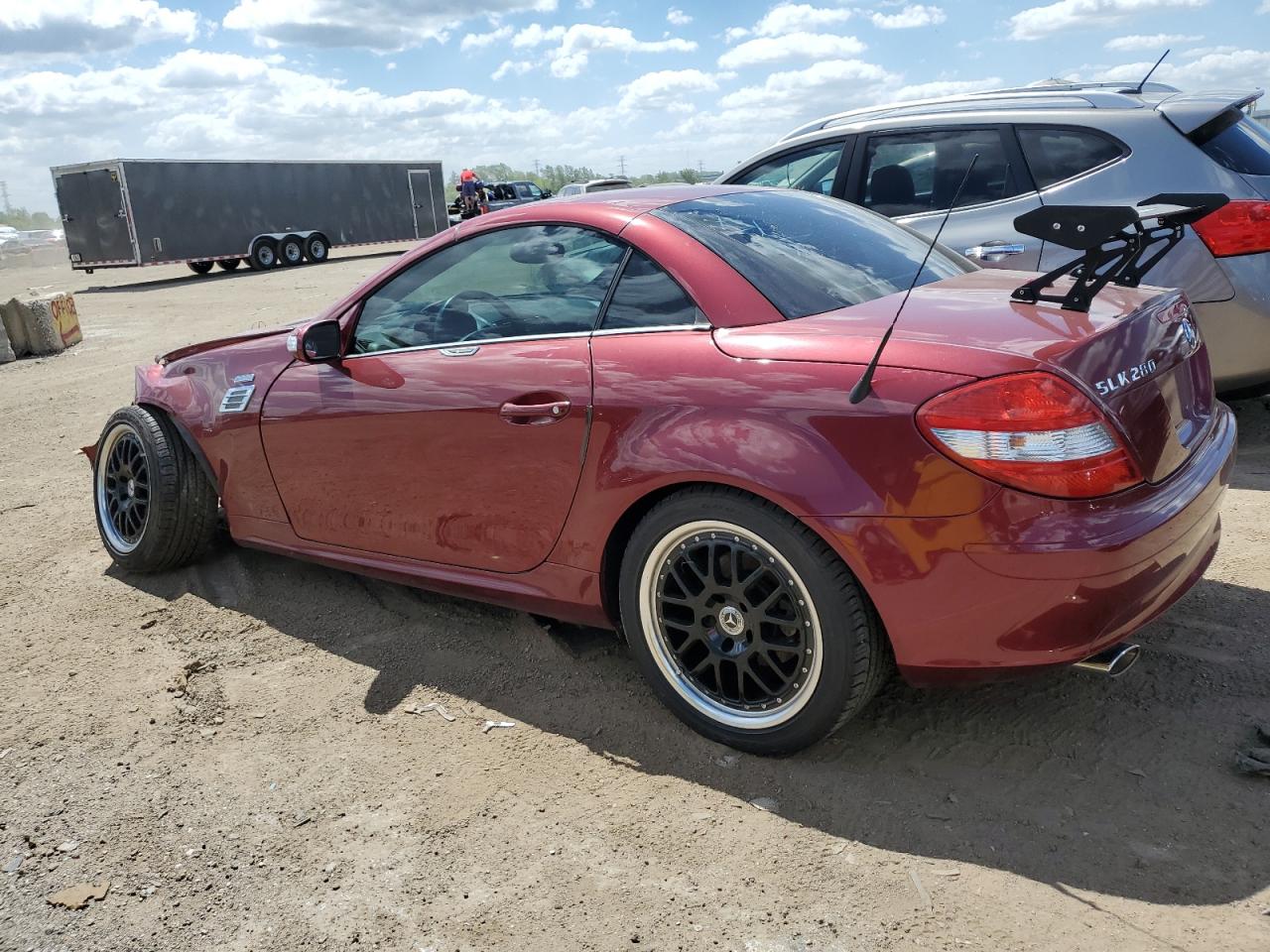 2007 Mercedes-Benz Slk 280 VIN: WDBWK54F67F144111 Lot: 57632094